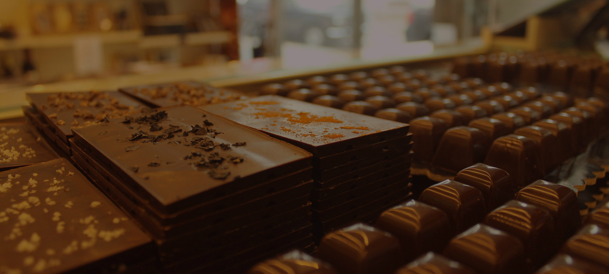 A loja da Fábrica do Chocolate